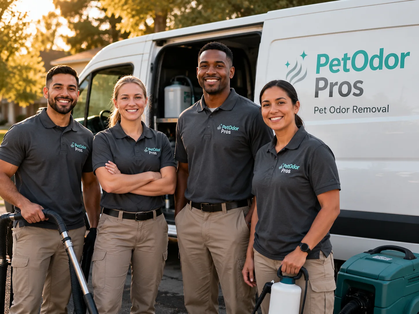 Pet Odor Removal team serving Roberts, MT